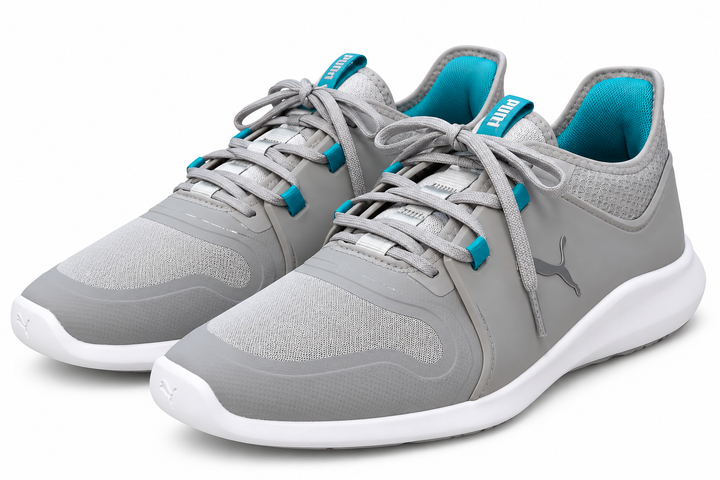 Puma Ladies Ignite Fasten8 Golf Shoes - Size 11 - Silver/Blue