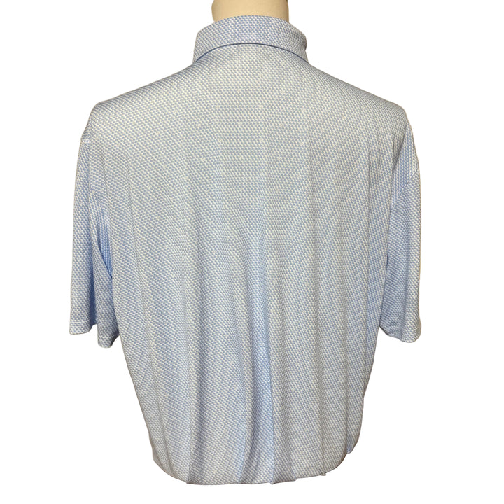 Holderness & Bourne The Jacobs Shirt (w/logo) - White & Skye - XX-Large - Skorzie