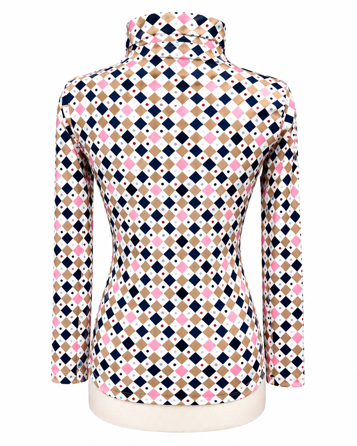 Smith & Quinn Ava Quarter Zip - French Tile - XS