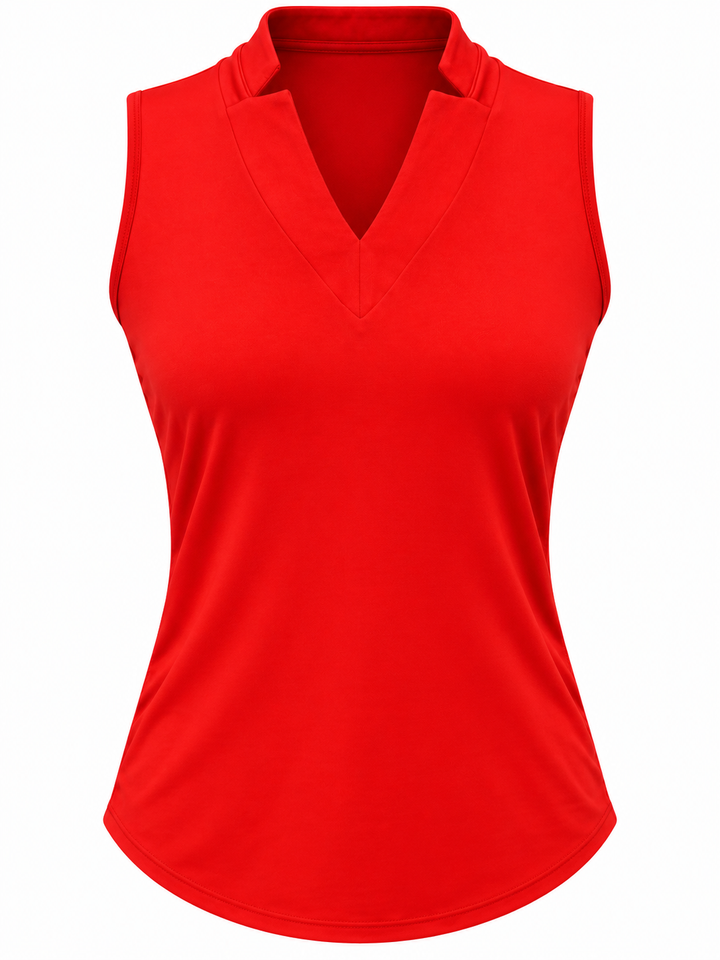 Lucky In Love Chi Chi Tank - Red