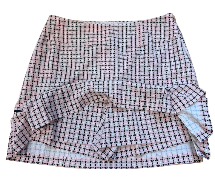 Golftini Chop Chop Performance Skort - Pink/Navy/White - Skorzie