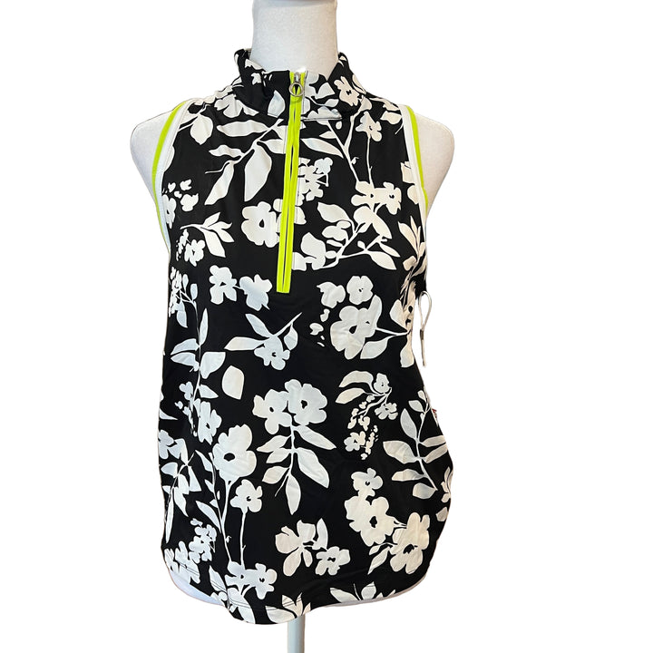 Kinona Love The Sun Sleeveless Top - Abstract Bloom - Small