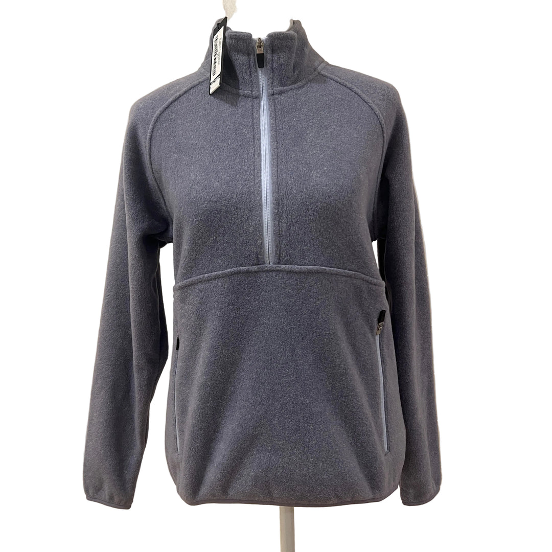 Straight Down Cerro 1/4 Zip (w/ logo) - Bluestone - X-Small - Skorzie