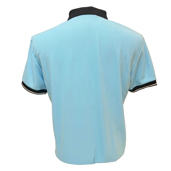 J.Lindeberg Bay Slim Fit Polo (w/ logo) - Baltic Sea - Skorzie