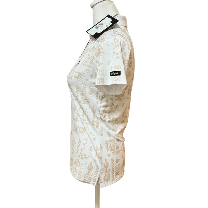 Bad Birdie Core Polo (w/ logo) - Dry Heat Stucco - X-Small - Skorzie