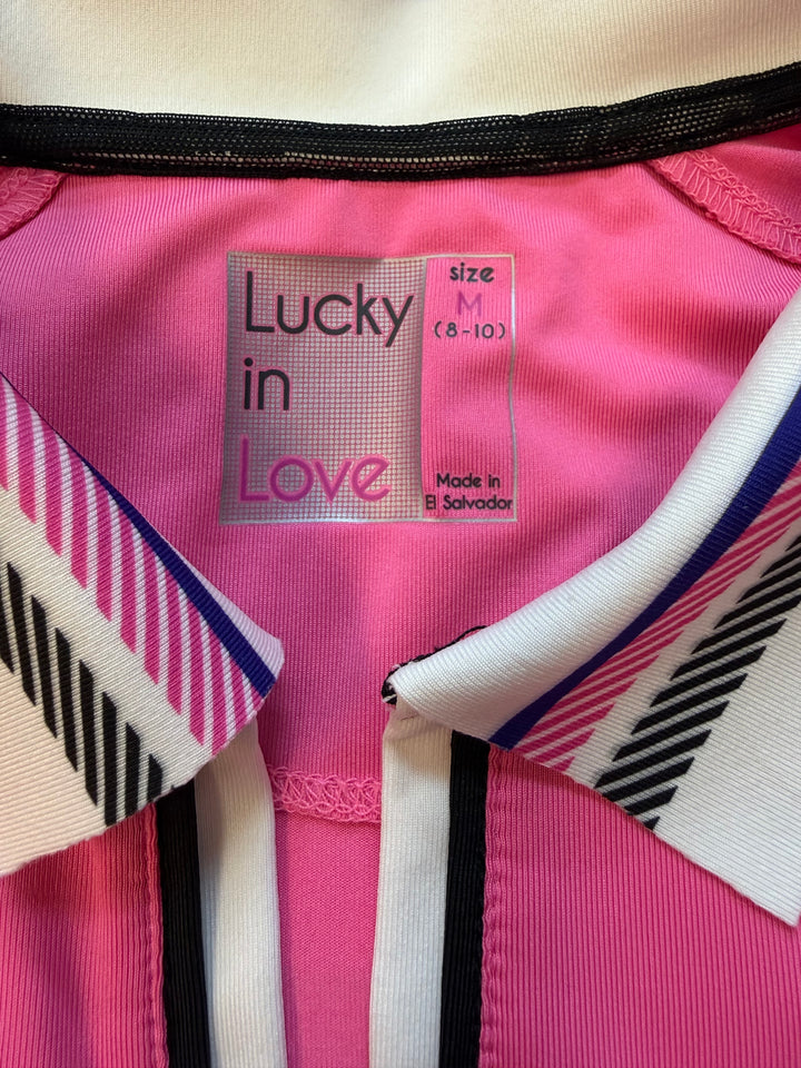Lucky In Love Women's Prep it Up Icon Tank - Taffy Pink