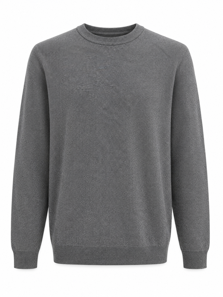 Marine Layer Men's Sweater Tee - Charcoal