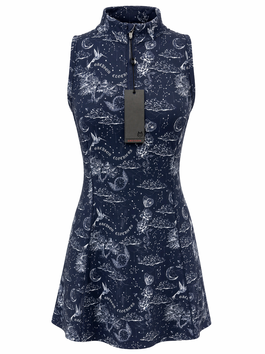 Greyson Hera Moon Diamond Sleeveless Dress -  Medium - Skorzie