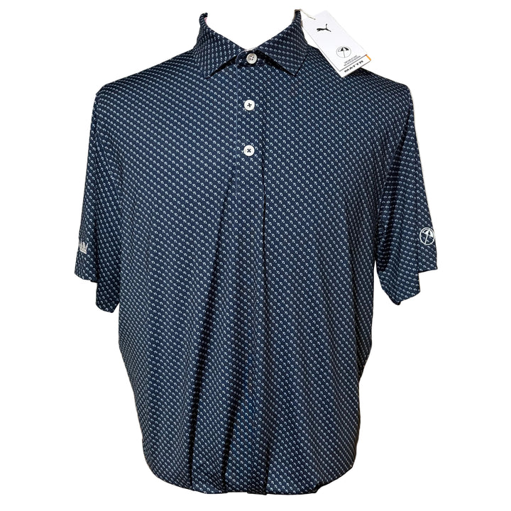 Puma X AP Micro Umbrellas Polo (w/logo) - Deep Navy - Large - Skorzie