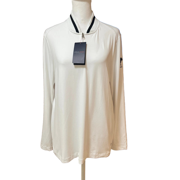 Lohla Sport Pippa LS (w/ logo) - White - X-Large - Skorzie