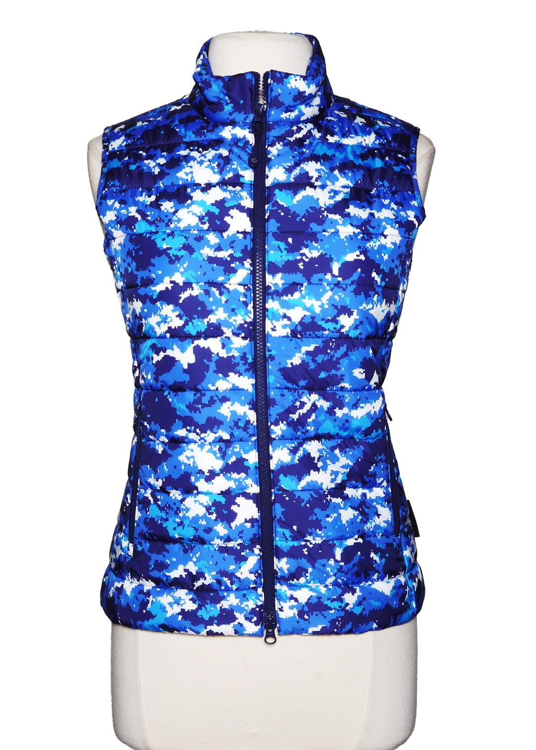 IBKUL Blue Camo Vest - Size Small - Skorzie