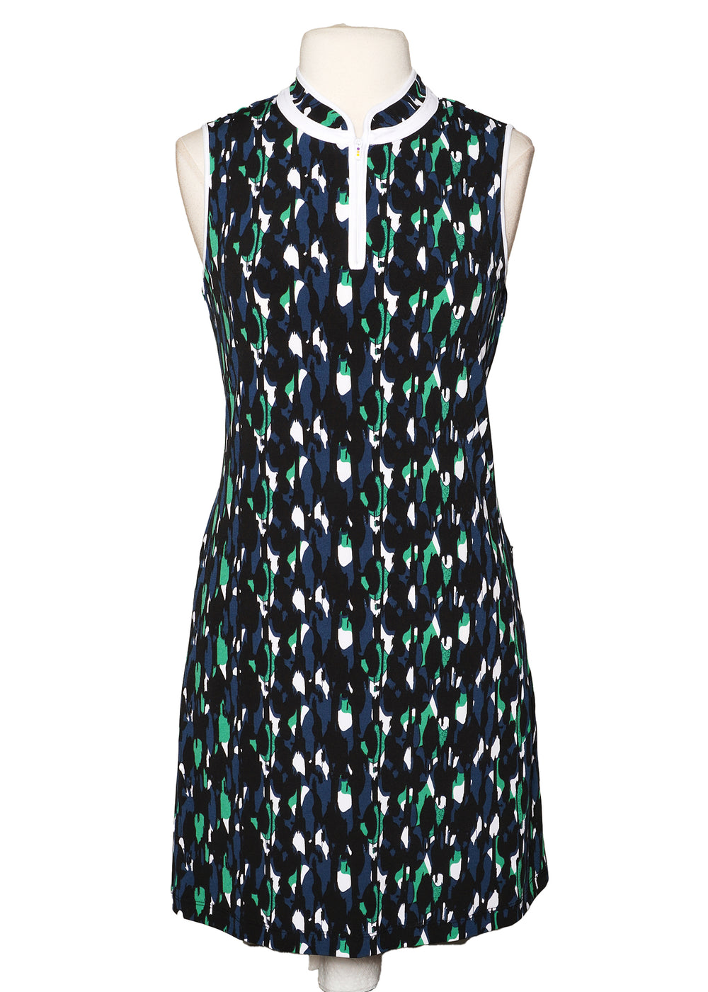 Swing Control Dress - Printed ITY - Tory - Skorzie