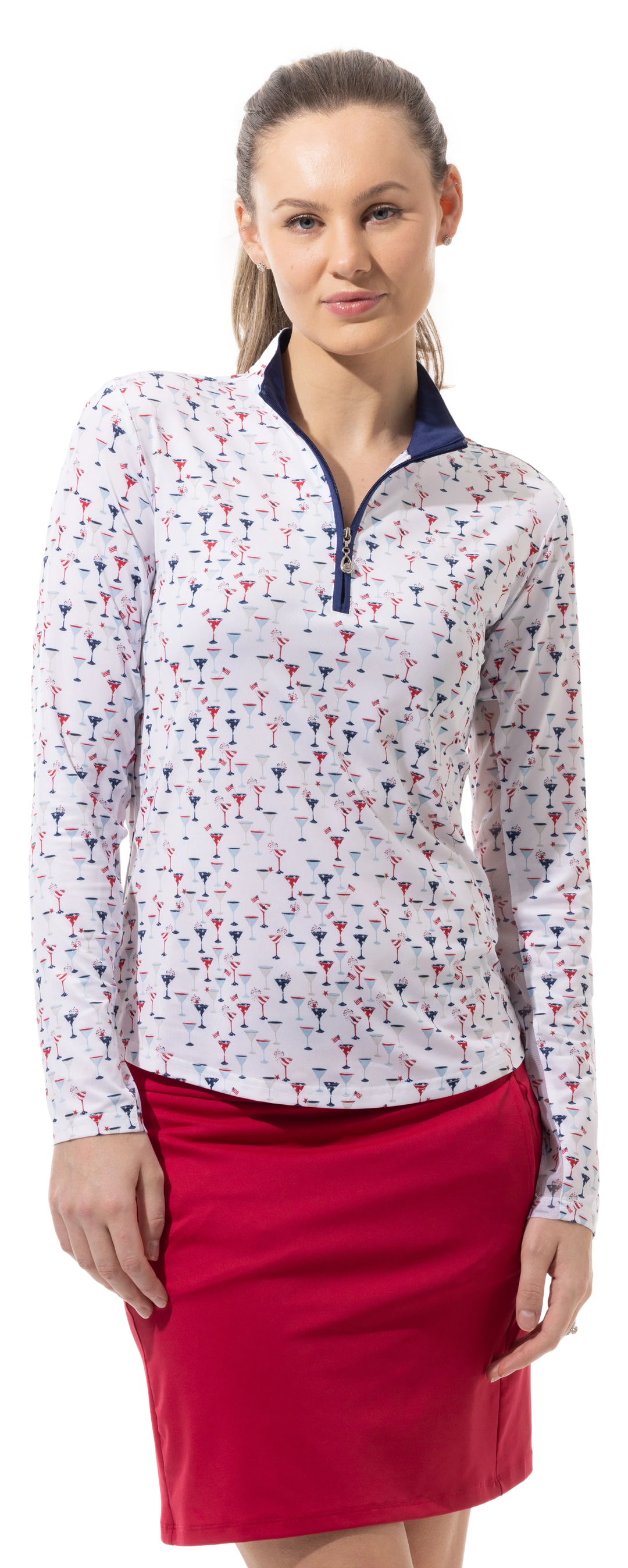 SanSoleil SolCool Print Mock - Libertini