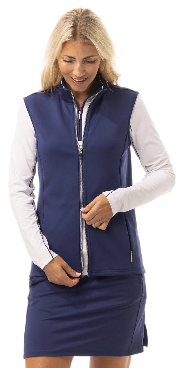SanSoleil Sol-Layer Vest - Navy