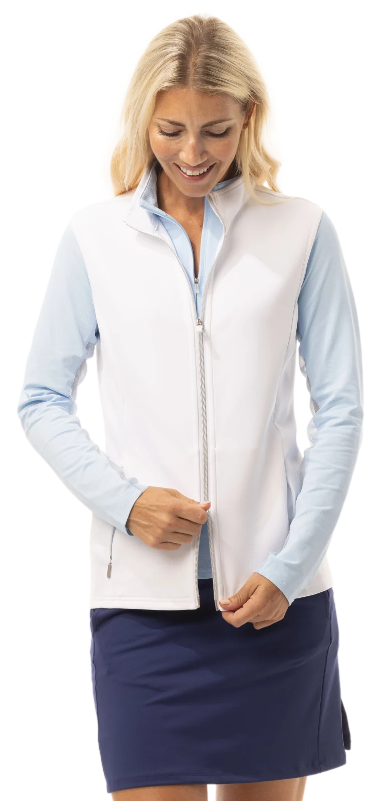 SanSoleil Sol-Layer Vest - White