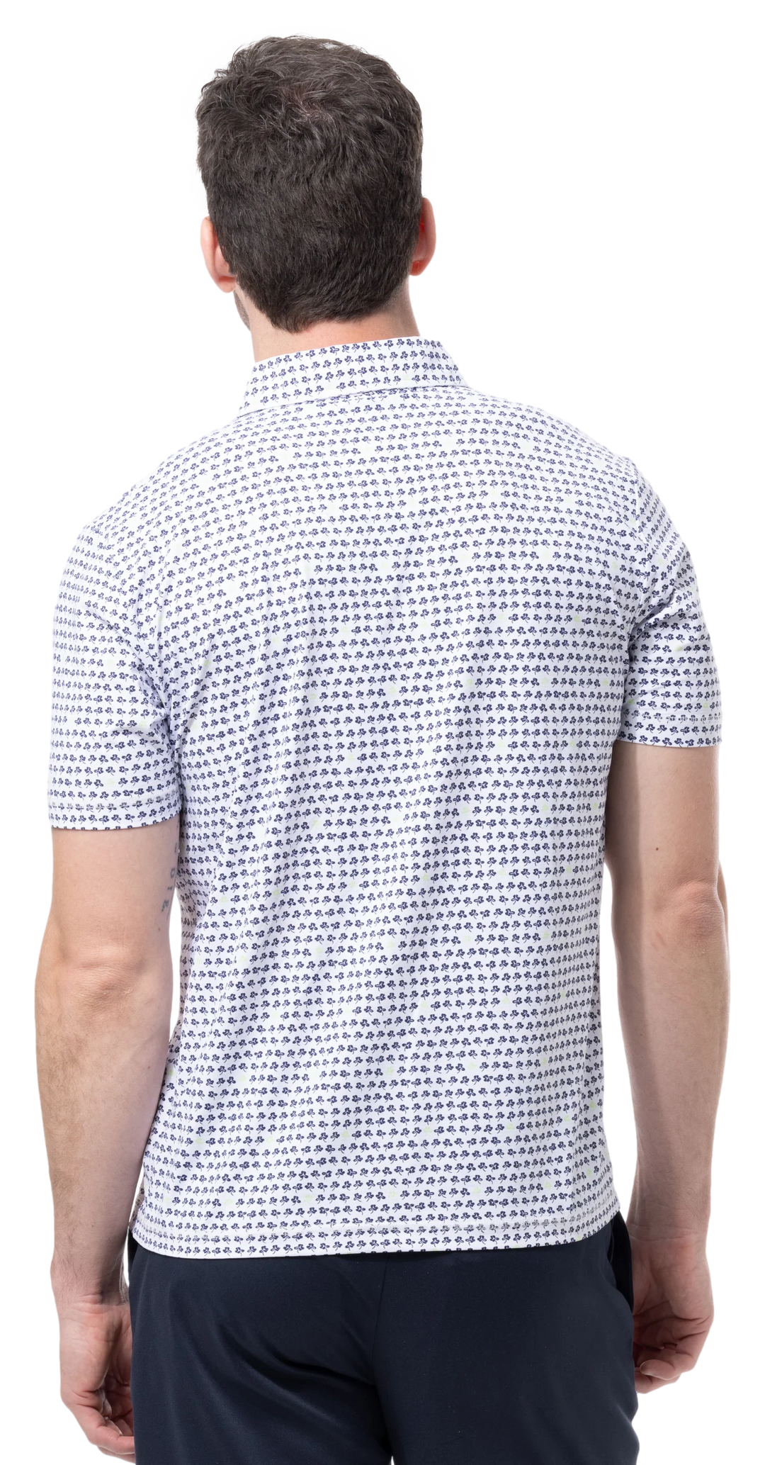 SanSoleil Mens SolAir Cool Short Sleeve Polo - Lucky Break