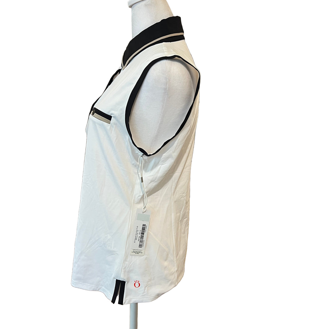 Kinona Sun Seeker Sleeveless Golf Top - White