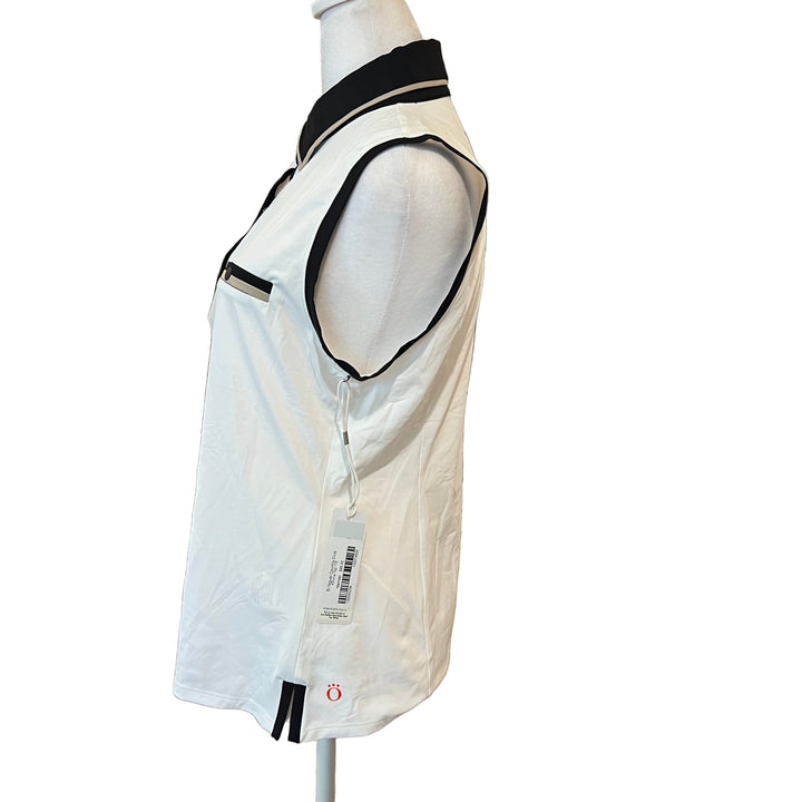 Kinona Sun Seeker Sleeveless Golf Top - White