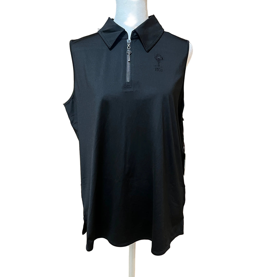 Belyn Key Sleeveless Top (w/ logo) - Black - X-Large - Skorzie