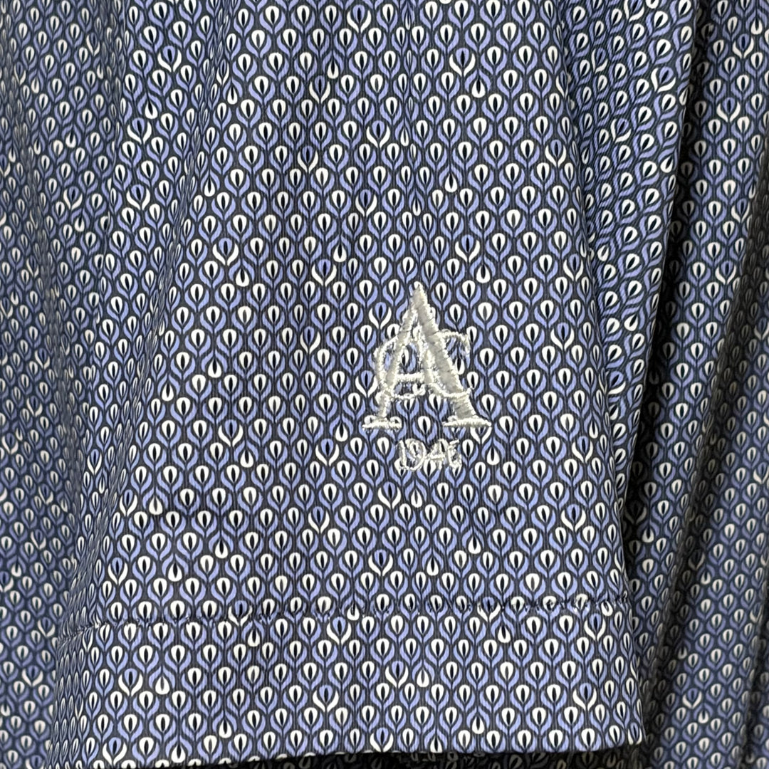 Peter Millar Mariposa Performance Jersey Polo (w/logo) - Nebula - Medium - Skorzie