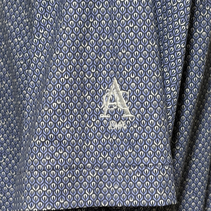 Peter Millar Mariposa Performance Jersey Polo (w/logo) - Nebula - Medium - Skorzie