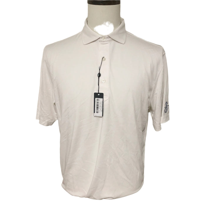 Turtleson Lester Polo (w/ logo) - White - Skorzie