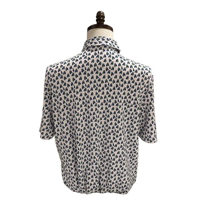 IBKUL Cheers Polo - Blue/Green - Large - Skorzie