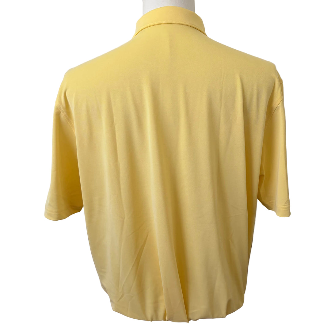 Turtleson Clem Oxford Performance Polo (w/logo) - Limoncello - Skorzie