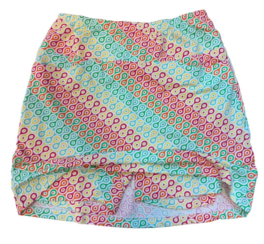 IBKUL Tropical Swirls Skort (17") - Small - Skorzie