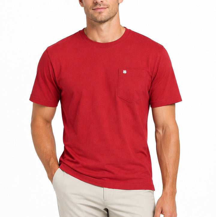 Black Clover Men's Luxe S/S Tee Pomegranate Size L (FINAL SALE ITEM)
