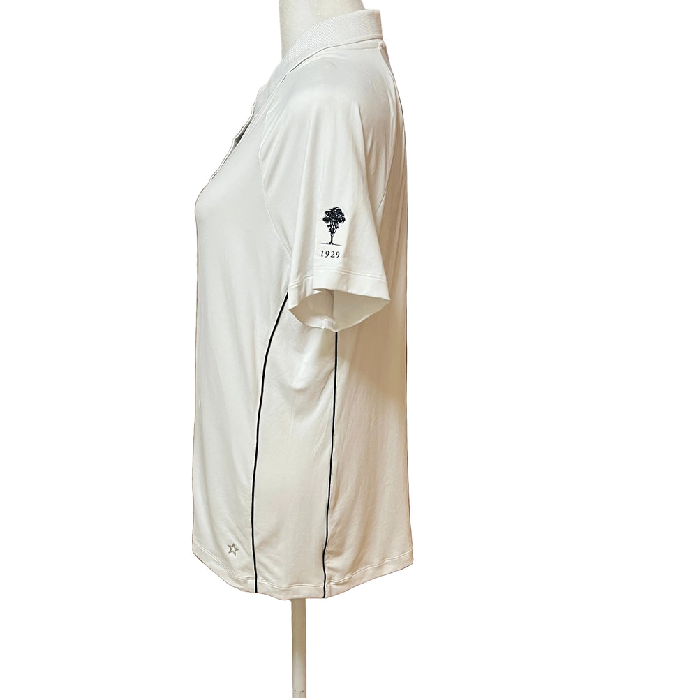 Lohla Sport The Snappy Polo (w/logo) - White - X-Large (FINAL SALE ITEM) - Skorzie