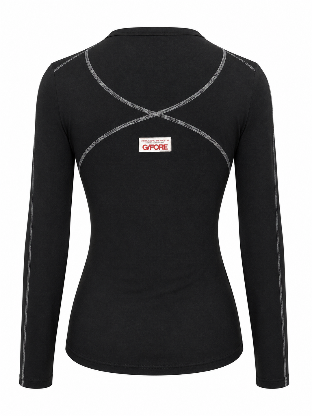 G/FORE Soft Tech Long Sleeve Top - Black - Small