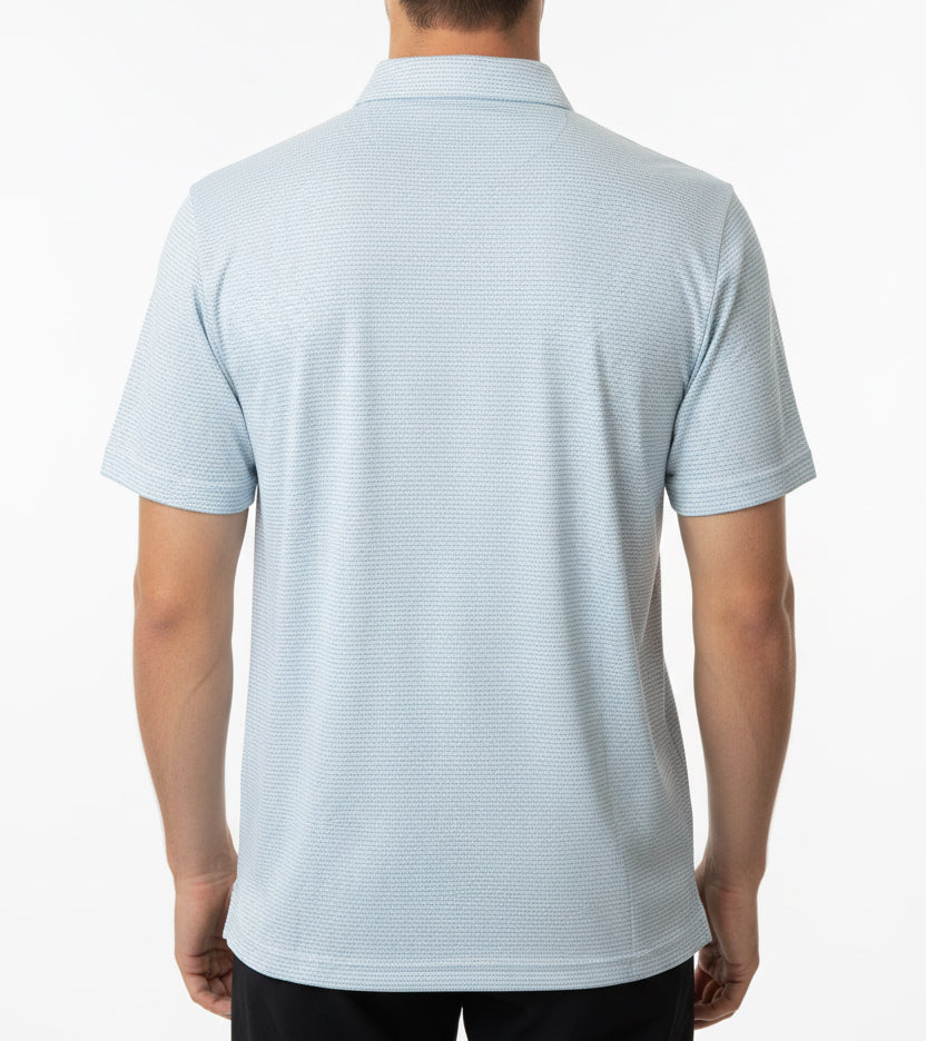 Straight Down Men's Golf Polo Wilshire Gemstone Size L