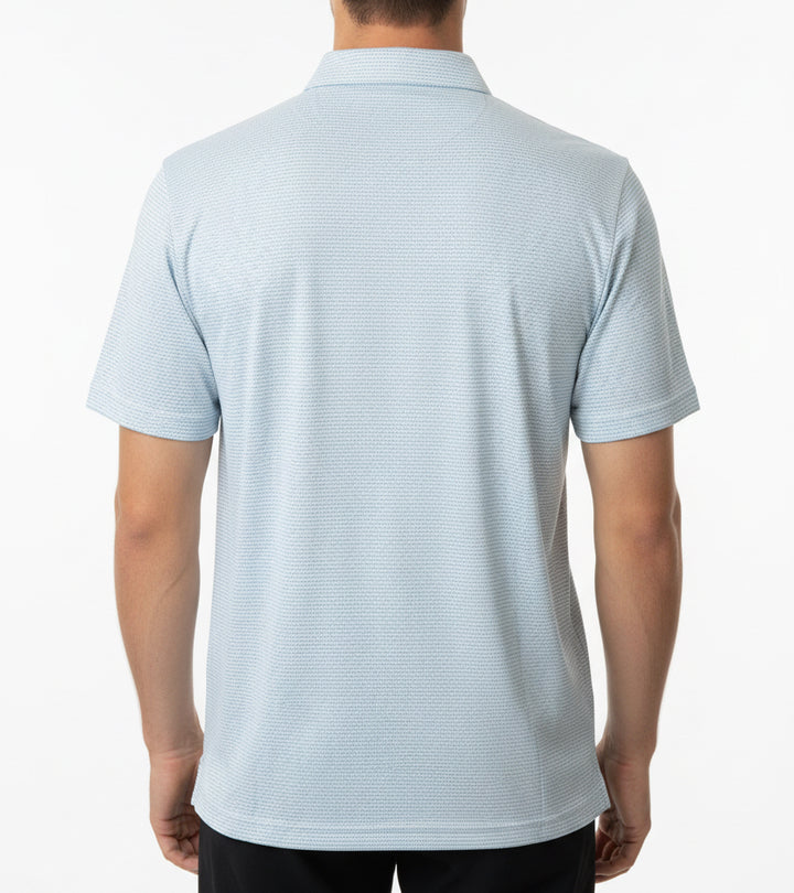 Straight Down Men's Golf Polo Wilshire Gemstone Size L
