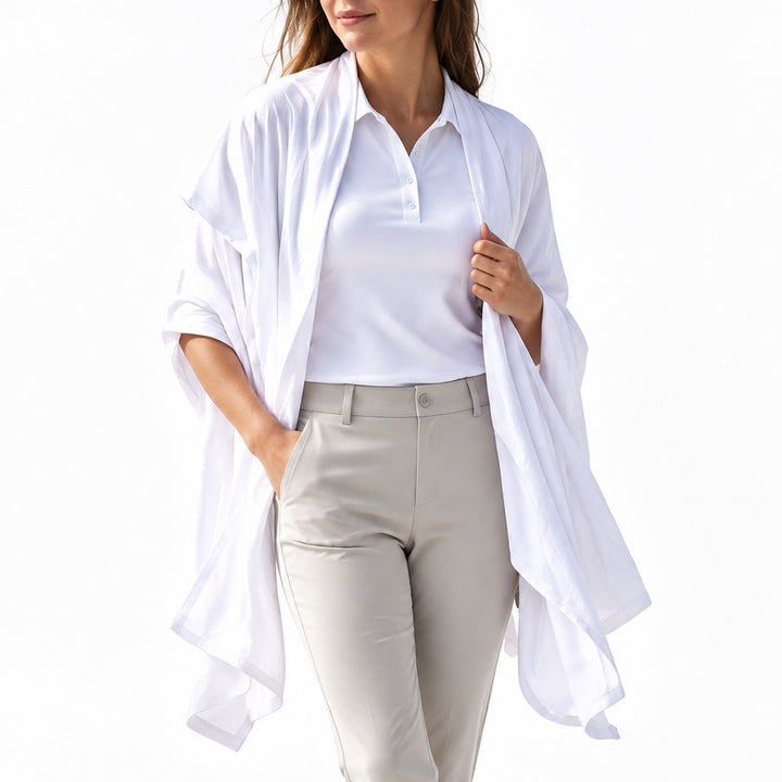BloqUV UPF 50+ Blanket Wrap White One Size