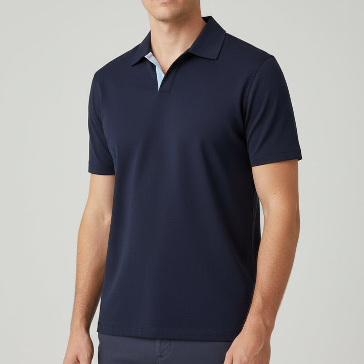 G/FORE Men's Polo All Play Johnny Collar Twilight Size M