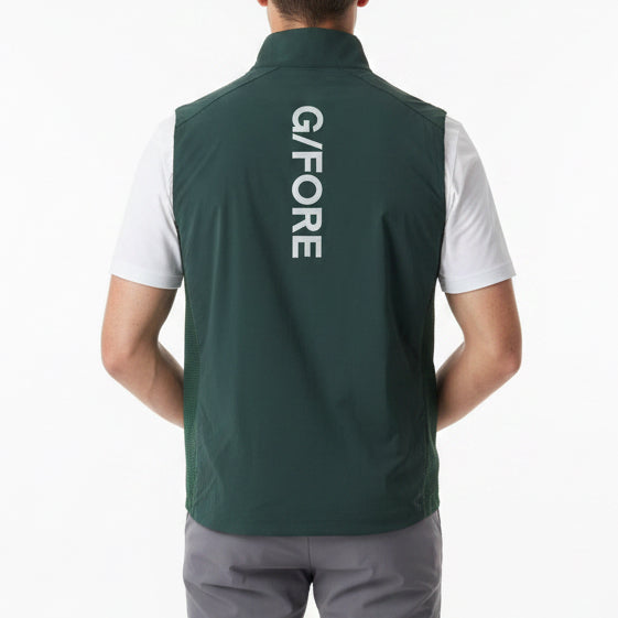 G/FORE Men's Golf Vest Maverick Hybrid Stretch Pine Size M