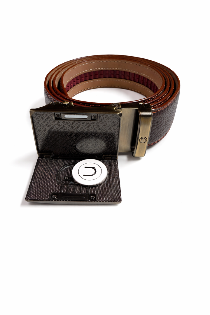 Nexbelt Go-In Golf Ratchet Belt - Tobacco - Skorzie