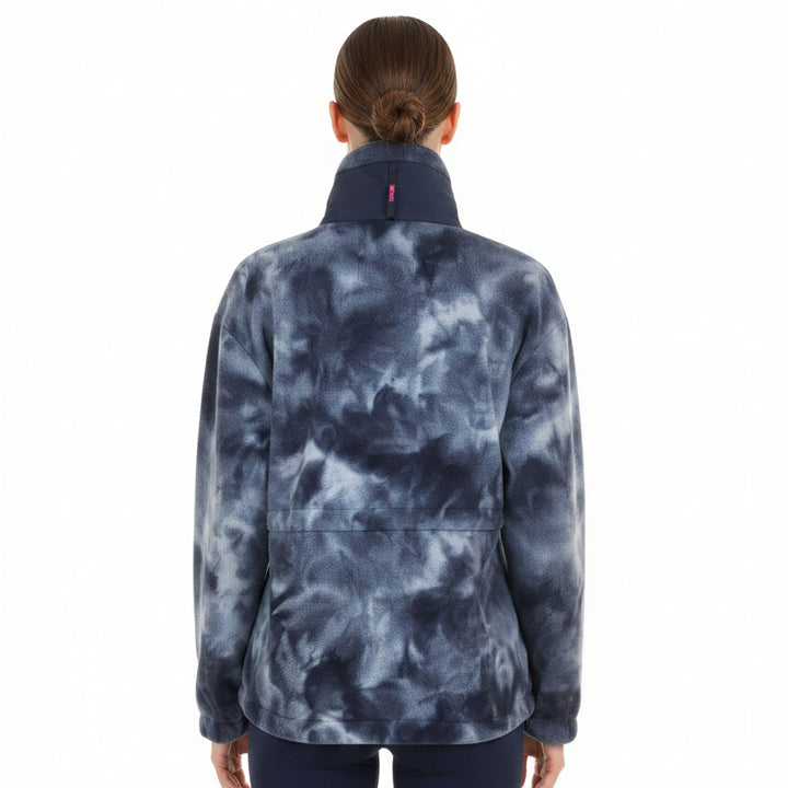 G/FORE Women's Jacket Full-Zip Fleece Twilight Tie Dye Size S