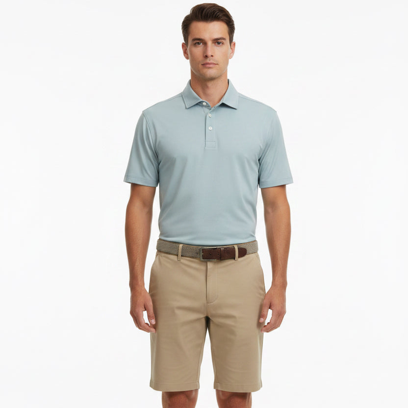 G/FORE Men's Polo All Play Light Sage Size M