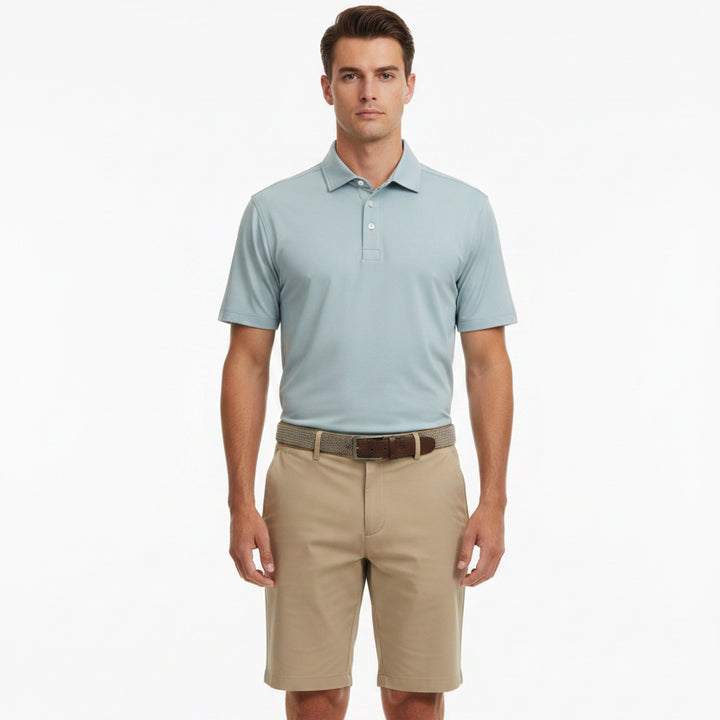 G/FORE Men's Polo All Play Light Sage Size M