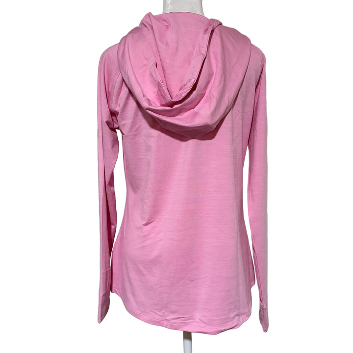 Greg Norman Momentum Golf Hoodie - Pink Dream Heather - Medium - Skorzie