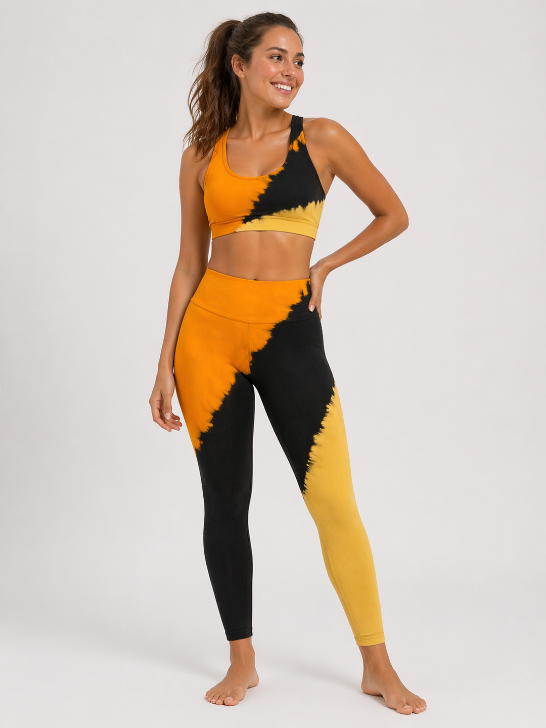 Electric & Rose Tie Dye Leggings - XS - Skorzie