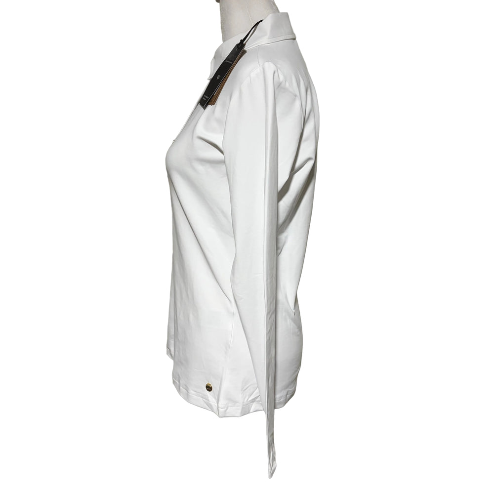 MDC Jersey Golf L/S Polo - White - Skorzie