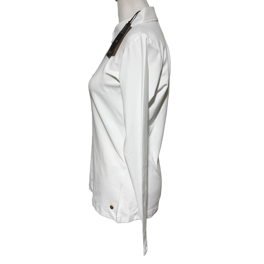 MDC Jersey Golf L/S Polo - White - Skorzie