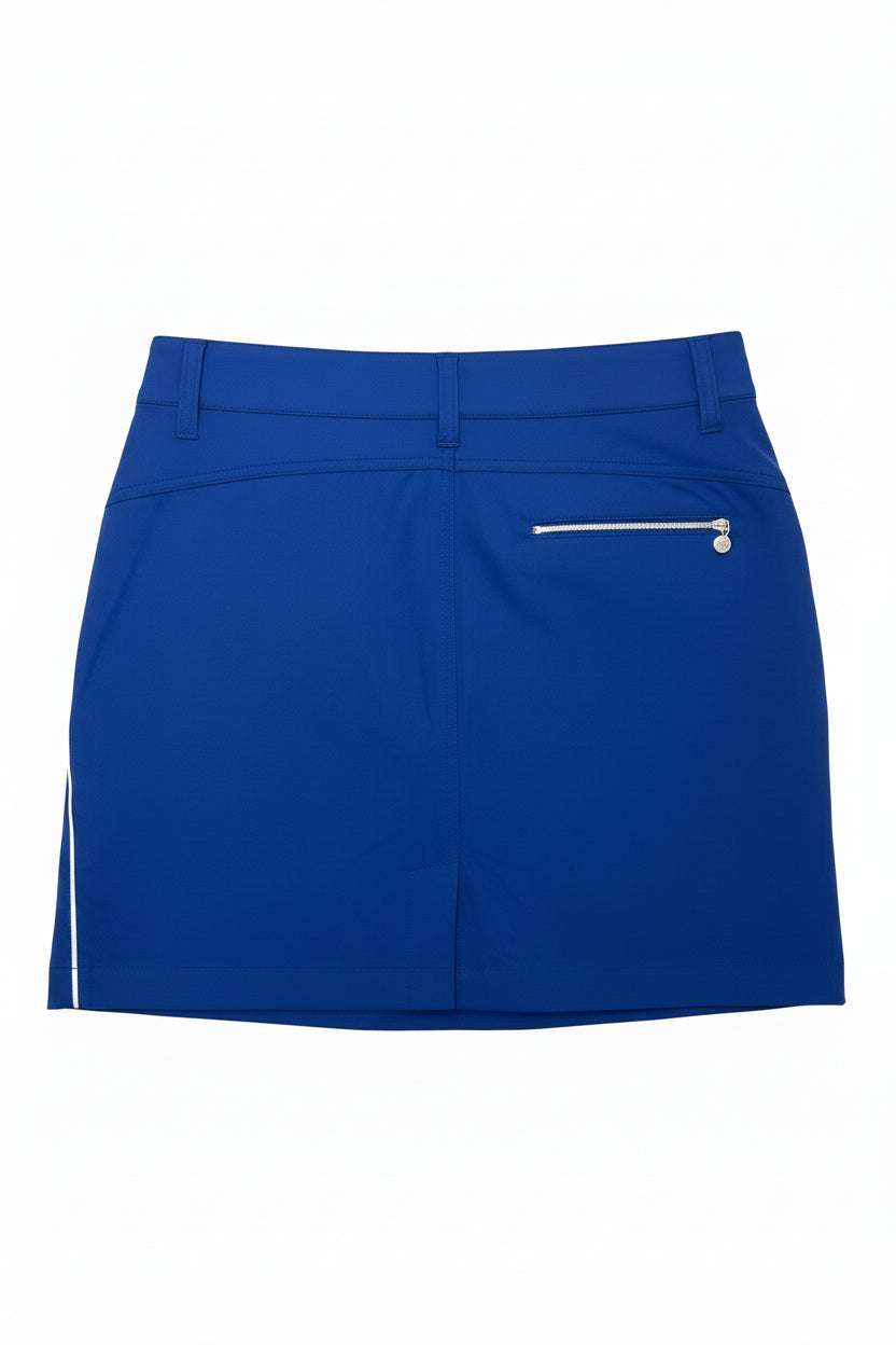 Daily Sports Women's Glam Skort (18") - Power Blue Size 4