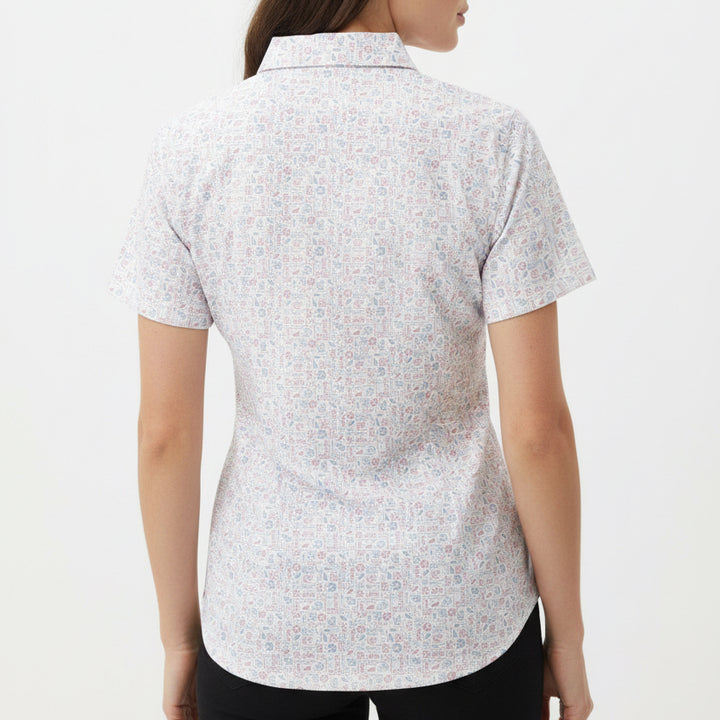 Straight Down Women's Golf Polo Lanakai Cosmic Size M