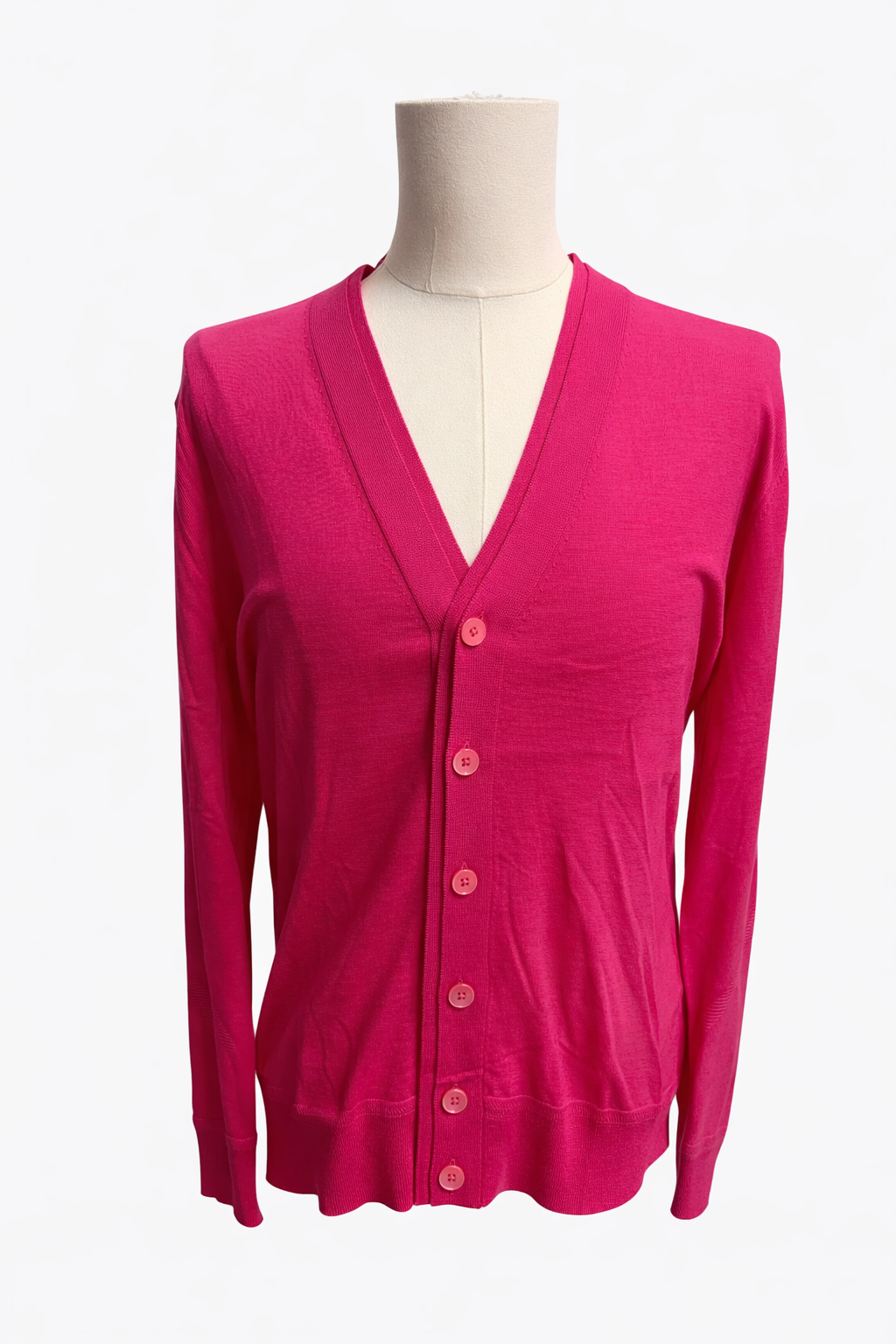 G/FORE Men's Merino Wool Cardigan - Pink - Medium - Skorzie