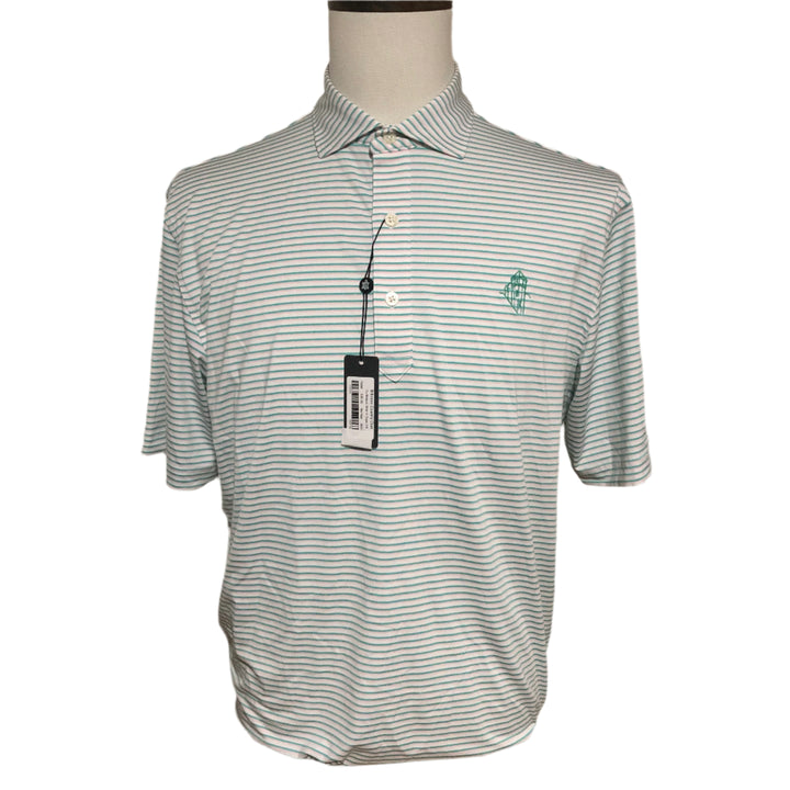 Turtleson Dean Polo (w/ logo) - Splash/Retro Pink - Medium - Skorzie