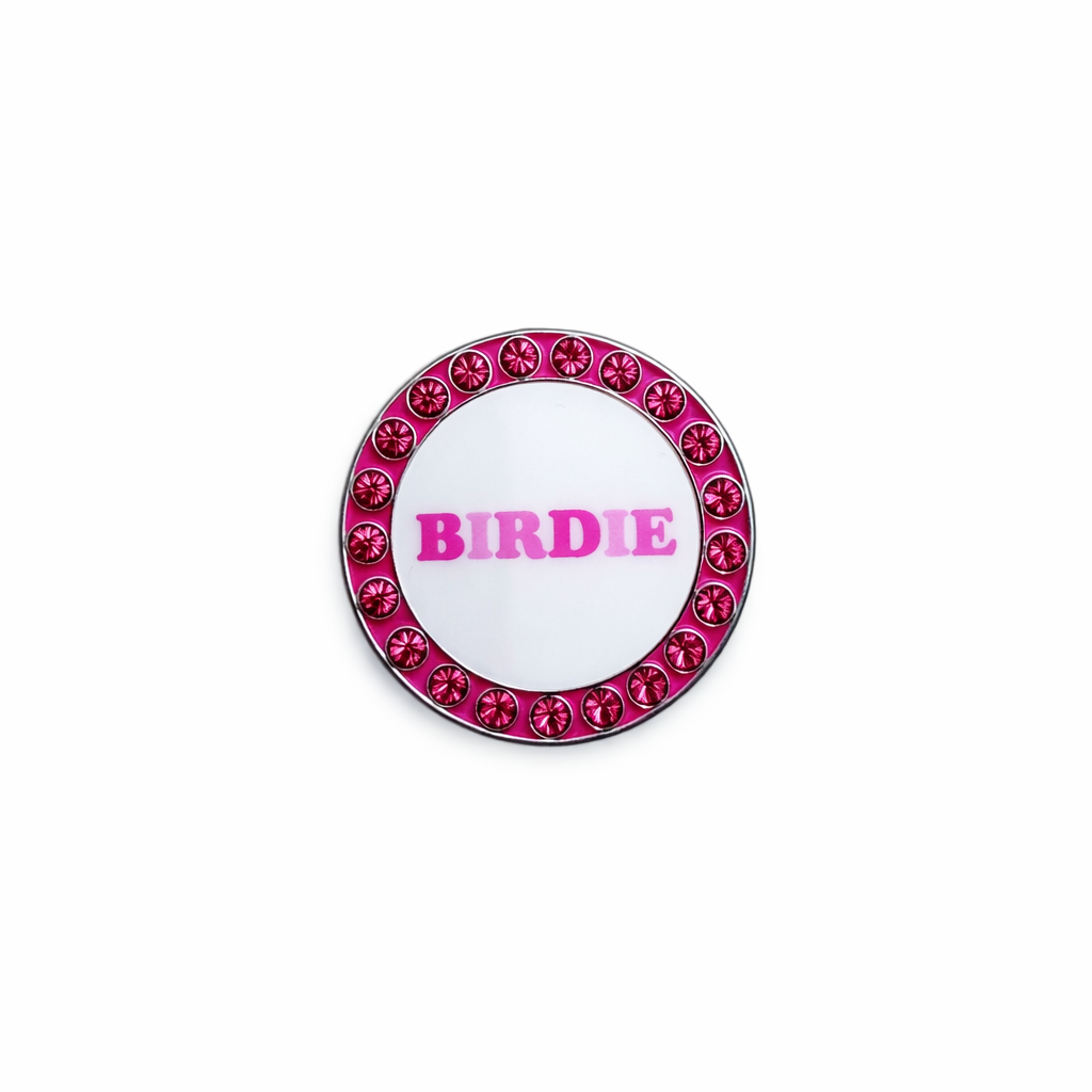 Best Of Golf America Crystal Rim Ball Marker - Birdie - Skorzie